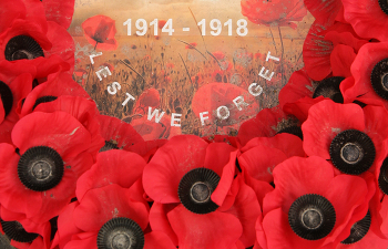 &nbsp; / To commemorate the centenary of the First World War years (1914-1918), we created a Travel Notes Calendar to remember the fallen; those who served in the military campaigns fighting for our freedom.

This photo was used on the cover.

Lest We Forget was originally penned in the poem 'Recessional', by Rudyard Kipling; actually dedicated to Queen Victoria's Diamond Jubilee in 1897; asking God to spare the British Empire, 'lest we forget' (the sacrifice of Christ).

The phrase passed into common usage across the British Commonwealth, after World War I; becoming linked with Remembrance Day, as a plea not to forget past sacrifices.

'Lest We Forget' is often found on war memorials, or used as an epitaph.

Michel Guntern, https://TravelNotes.org