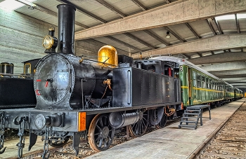 &nbsp; / Móra la Nova - Museu Ferrocarril (màquina i vagons) - Ribera d'Ebre