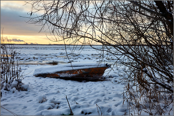 Предзимье. / Архангельск. Северная Двина. Ноябрь.