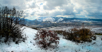 Зимняя панорама / Крым