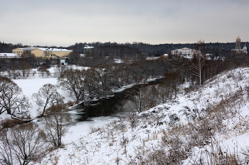 Река Пахра / Река Пахра. Дубровицы.