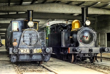 &nbsp; / Mora la Nova - Museu ferrocarril (màquines antigues) - Ribera d'Ebre