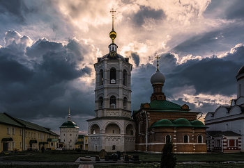 вечереет / лето, Николо- Пешношский монастырь