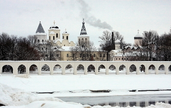 &nbsp; / Ярославово Дворище.Аркада гостиного двора.