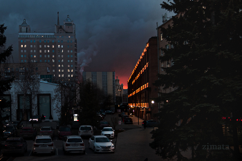 вечерняя Москва / прогулка по Москве