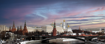 &nbsp; / город, закат