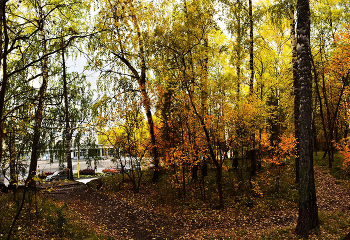 Сентябрь в городе / Осень городская улица