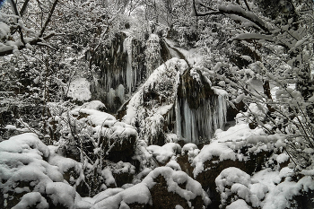 Водопад Су-Учхан / Крым. Кизилкобинское ущелье. 22.02.2025