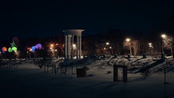 Утро вечера мудренее, но и в вечере есть своя прелесть. / Красноярский край.