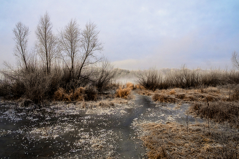 В ноябре. / У Оки.