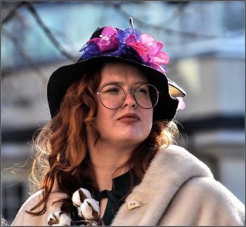 ...."Весна"...... / уличный портрет девушки