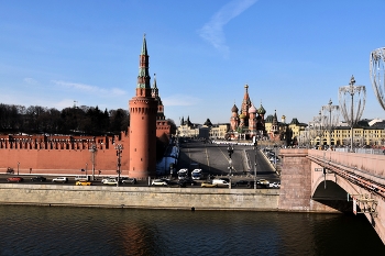 По Большому Москворецкому - да на Васильевский спуск / Весенняя прогулка