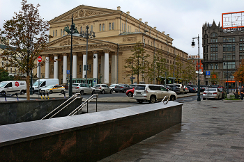 Театральная площадь / Театральная площадь в Москве. Октябрь 2023.