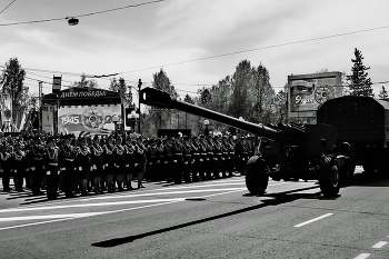 *Военный парад.** / *Томская область.**