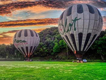  / Santa Pau - Olot - globus a Vol de Coloms - La Garrotxa