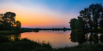 Теплый вечер / Уральская природа
