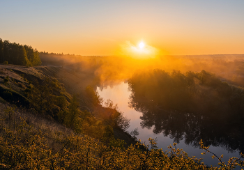 &nbsp; / туманный восход