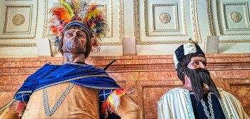 &nbsp; / Reus - (gegants a l'Ajuntament) - Baix Camp