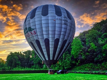 &nbsp; / Santa Pau - Olot - globus a Vol de Coloms - La Garrotxa