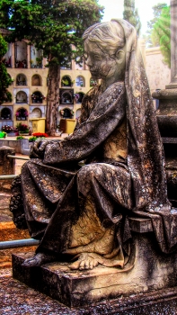 / Reus - cementiri (escultura funerària) - Baix Camp