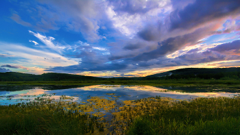 Вечерняя панорама / Уральская природа