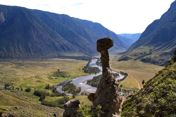 Чулышман / Долина реки Чулышман, Горный Алтай.