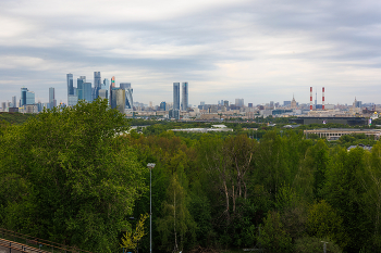 МОСКВА СИТИ / ВИД НА МОСКВА СИТИ