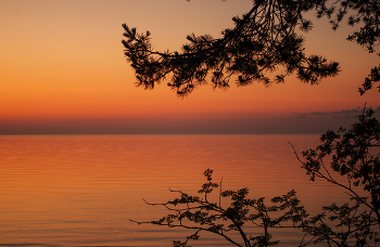 Закат на Онежском озере / ***