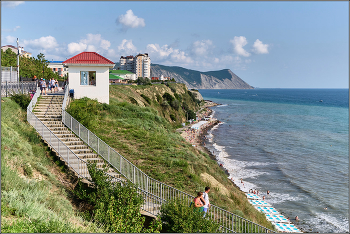 Высокий берег. / Анапа. Август.