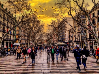 &nbsp; / Barcelona - Rambla de les Flors - Barcelonès