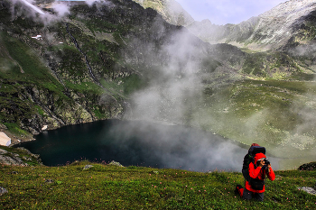 &quot;Молитва&quot; фотографа / Кавказ, Архыз, хребет Абишира-Ахуба