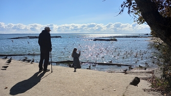 старик и море / новосибирской водохранилище