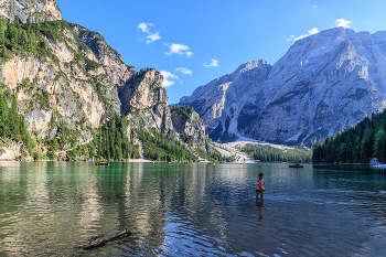Озеро Брайес / Италия. Доломитовые Альпы
Озеро Брайес (Lago di Braies)