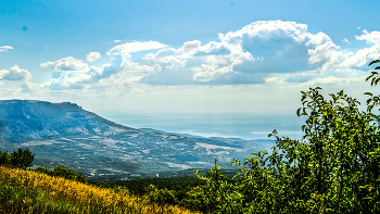 Рассвет над Алуштой / Крым