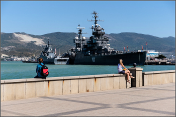 Новороссийск. / Набережная Новороссийска. Сентябрь.