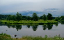Пасмурно / река Вилия
с погодой только не повезло... ((