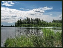 Тихое озеро / Озеро Велье в Витебской области