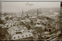 Зимняя Прага / мороз -15, такая вот зима была в Праге
