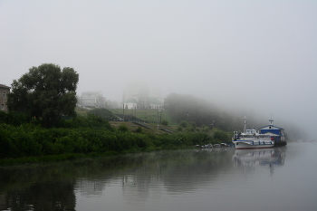 **Туманное утро.* / **Туманное утро на реке.*