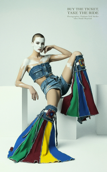 BUY THE TICKET, TAKE THE RIDE / По волне моей памяти, в джинсовом угаре с дизайнером одежды Natali Boychuk.