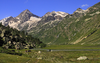 Долина Мырды / Кавказ, Узункол