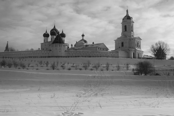 Декабрь в старом городе С / Серпухов. Высоцкий монастырь. Зима 2021 год.