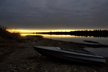 **Осенний вечер.* / **Томская область.*