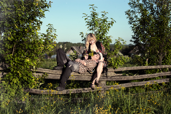 Свидание / Сельская повседневная жизнь на Руси. Кузбасс