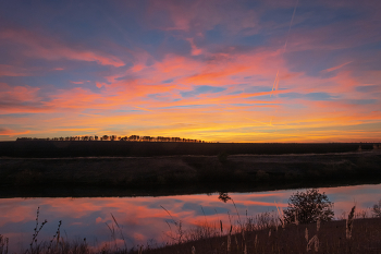 Феерия заката... / Природа, Закат,