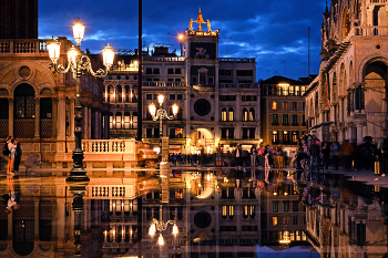 Мокрая площадь / Венеция