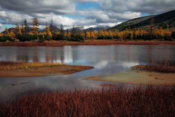 Разноцветная осень / Озеро Юг. Колыма. Магаданская область. 06 сентября 2025