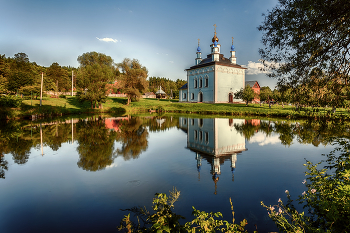 ... вечер в монастыре ... / Свято-Введенский Макариевский Жабынский мужской монастырь