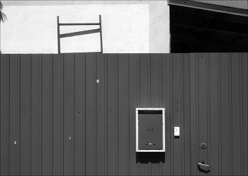 этюдъ с заборчиком / ***