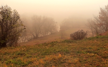 Вечерний осенний туман / Вечерний осенний туман